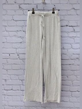 Light Gray Women's Lounge Pants with Drawstring size small